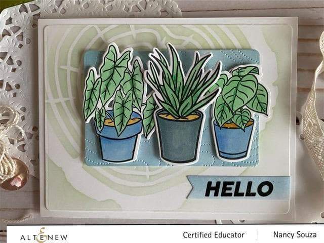 Altenew Stamp & Die Bundle Adorable Anthurium Stamp & Die Bundle
