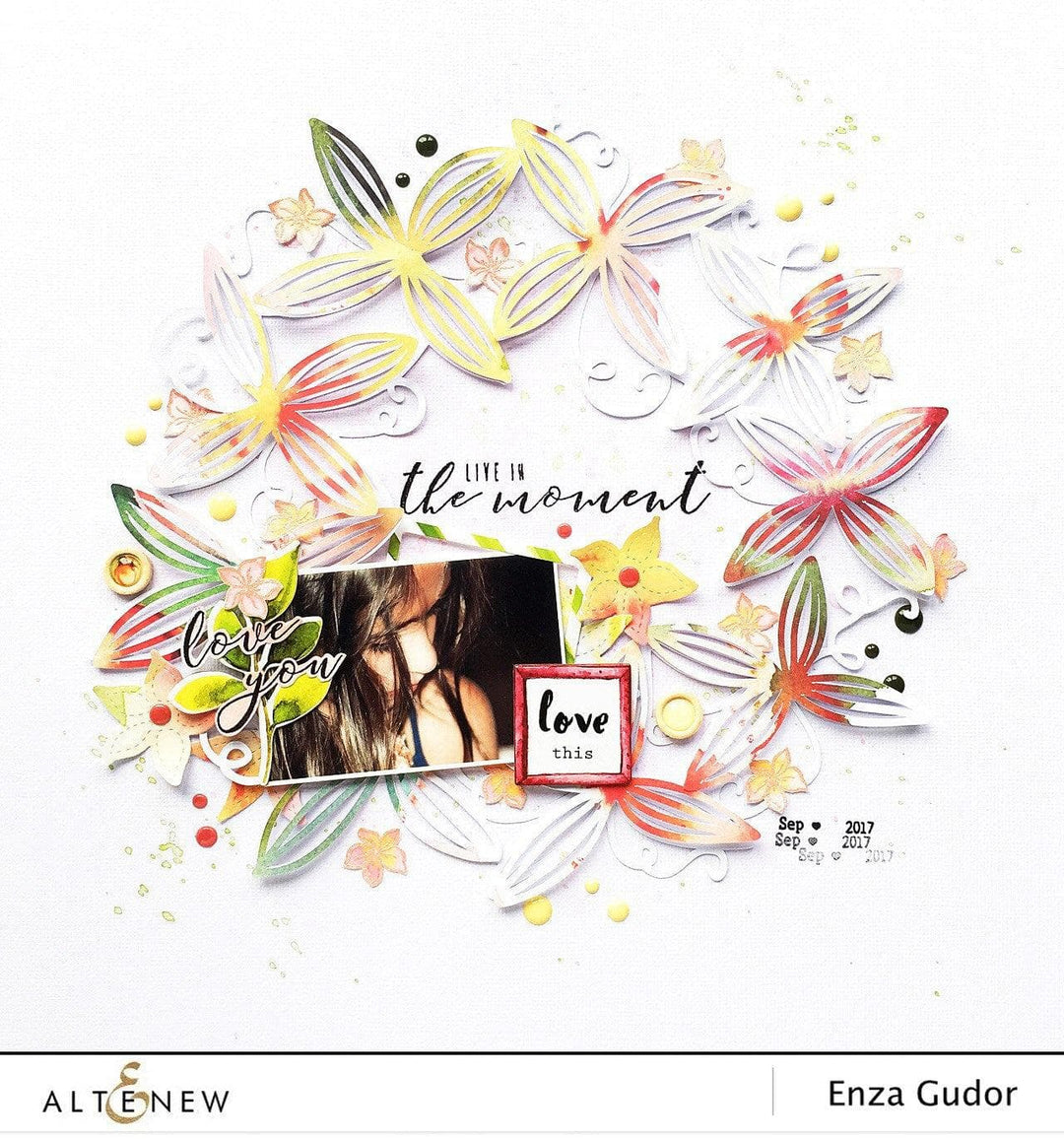 Altenew Stamp & Die Bundle Amazing You Stamp & Die Bundle