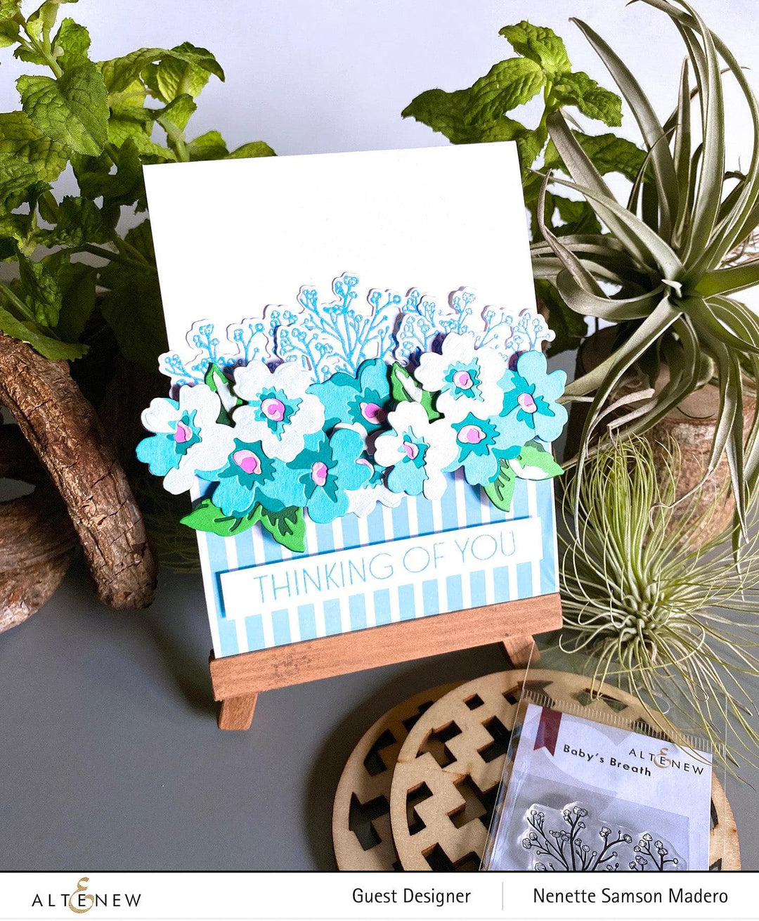 Altenew Stamp & Die Bundle Baby's Breath Stamp & Die Bundle