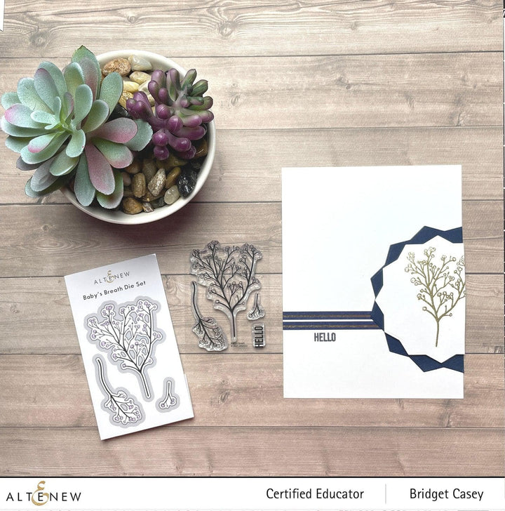 Altenew Stamp & Die Bundle Baby's Breath Stamp & Die Bundle