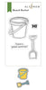 Altenew Stamp & Die Bundle Beach Bucket Stamp & Die Bundle