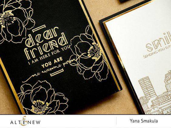 Altenew Stamp & Die Bundle Beautiful Day Stamp & Die Bundle