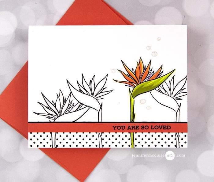 Altenew Stamp & Die Bundle Bird of Paradise Stamp & Die Bundle