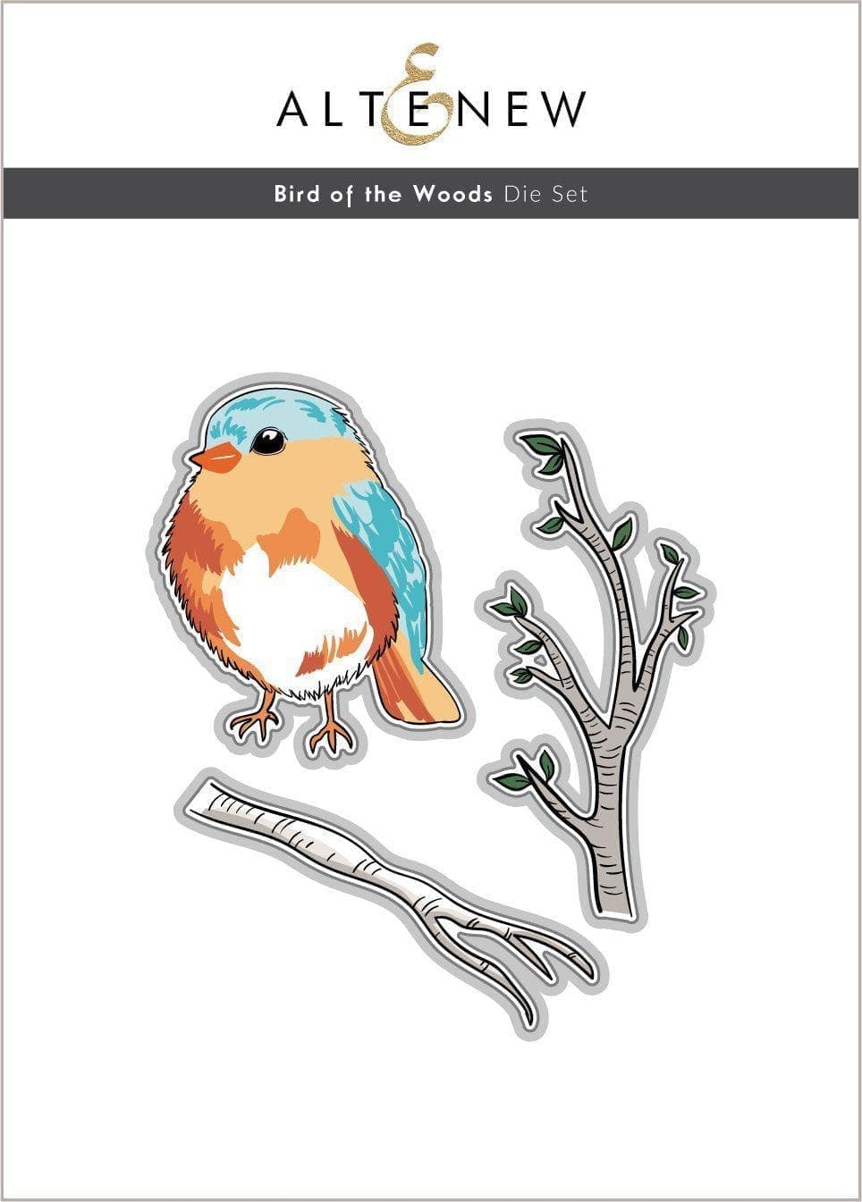 Altenew Stamp & Die Bundle Bird of the Woods Stamp & Die Bundle