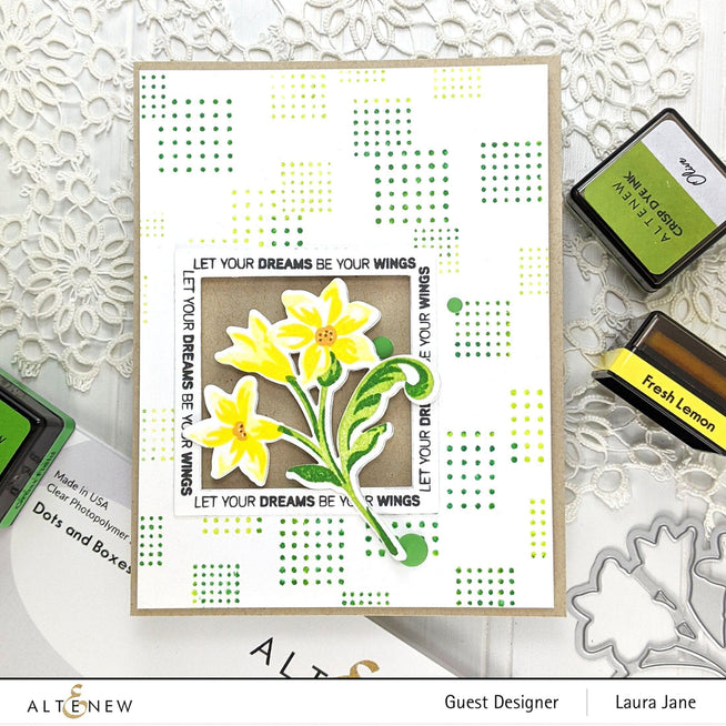 Altenew Stamp & Die Bundle Blissful Blossoms Stamp & Die Bundle