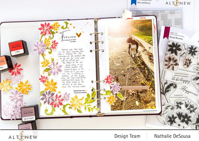 Altenew Stamp & Die Bundle Blissful Blossoms Stamp & Die Bundle