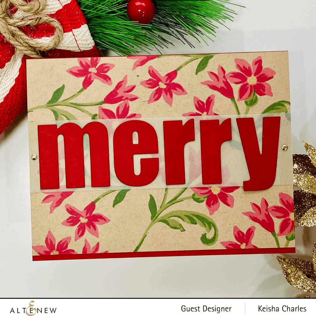 Altenew Stamp & Die Bundle Blissful Blossoms Stamp & Die Bundle