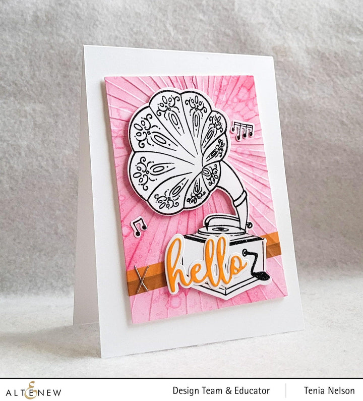 Altenew Stamp & Die Bundle Blooming Gramophone Complete Bundle