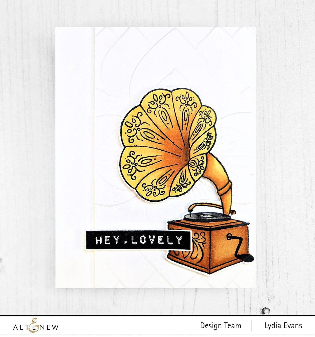 Altenew Stamp & Die Bundle Blooming Gramophone Complete Bundle