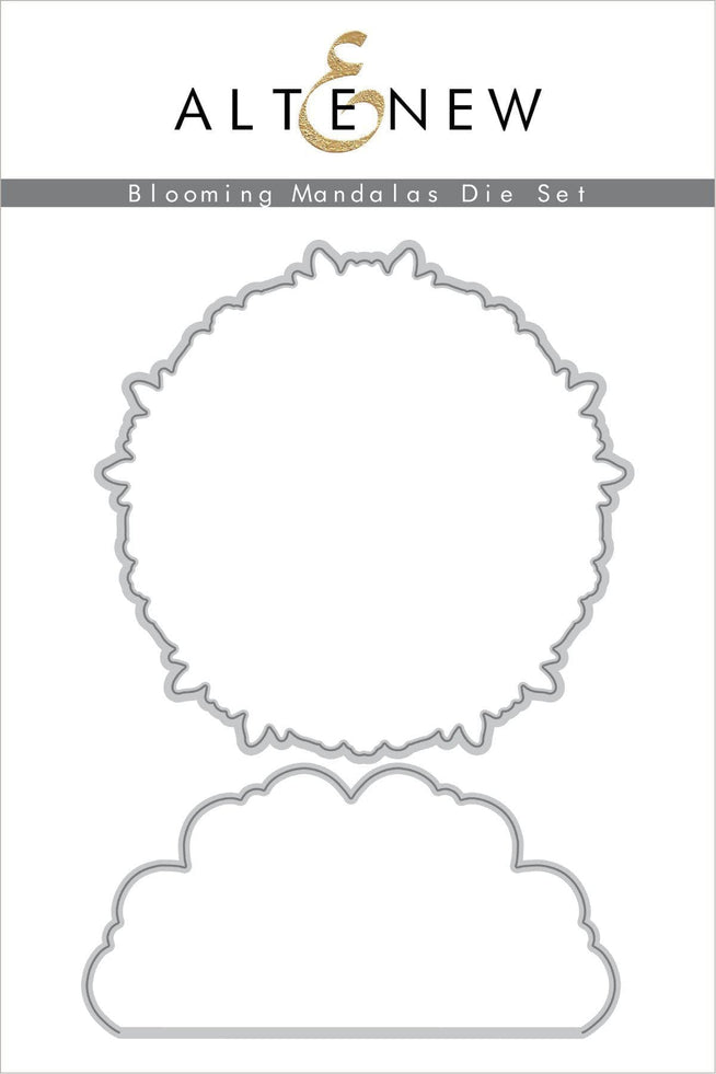 Altenew Stamp & Die Bundle Blooming Mandalas Stamp & Die Bundle