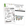 Altenew Stamp & Die Bundle Boho Arrow