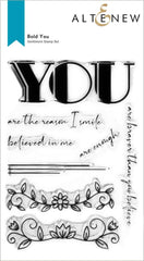 Altenew Stamp & Die Bundle Bold You Stamp & Die Bundle