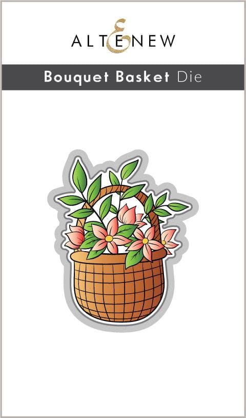 Altenew Stamp & Die Bundle Bouquet Basket Stamp & Die Bundle