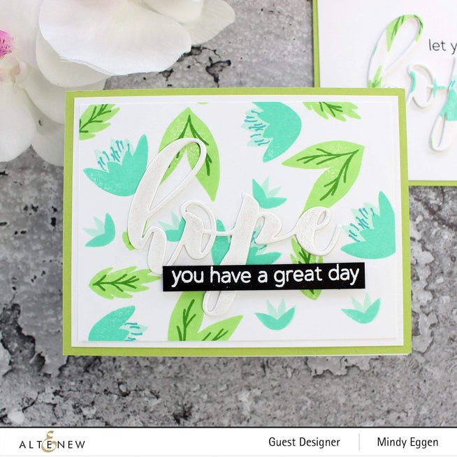 Altenew Stamp & Die Bundle Bright Blossoms Stamp & Die Bundle