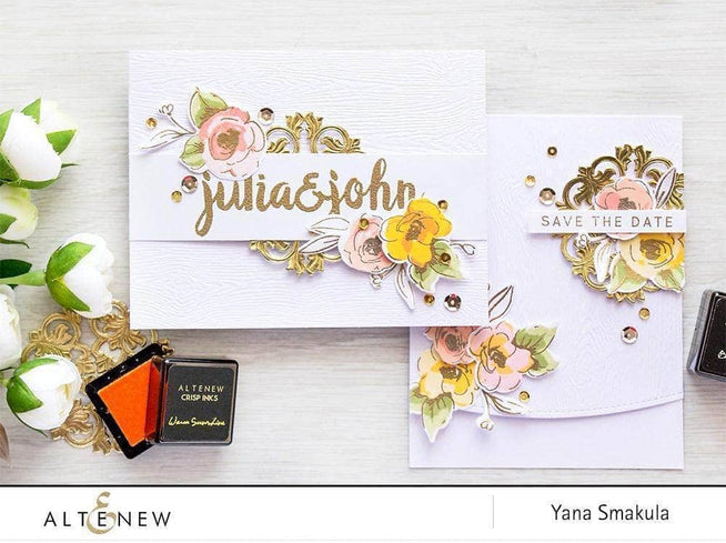 Photocentric Clear Stamps Calligraphy Alpha Stamp Set