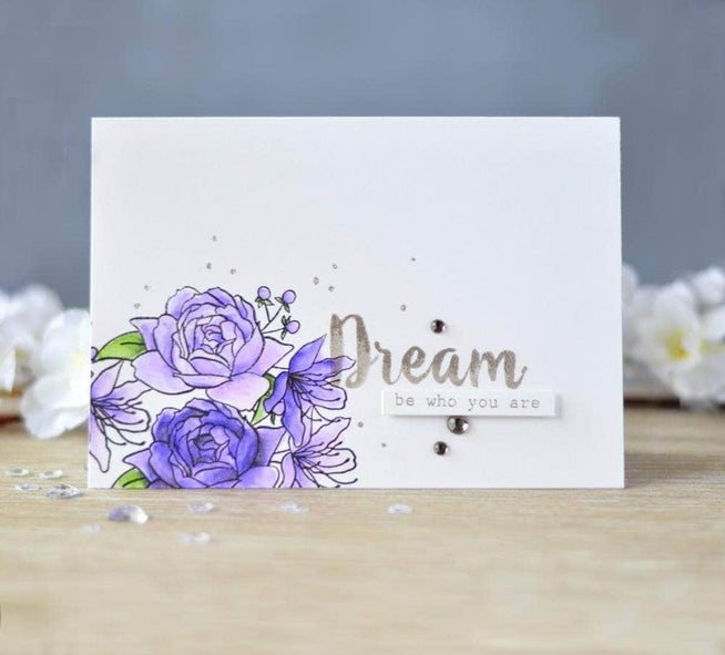 Photocentric Clear Stamps Calligraphy Alpha Stamp Set