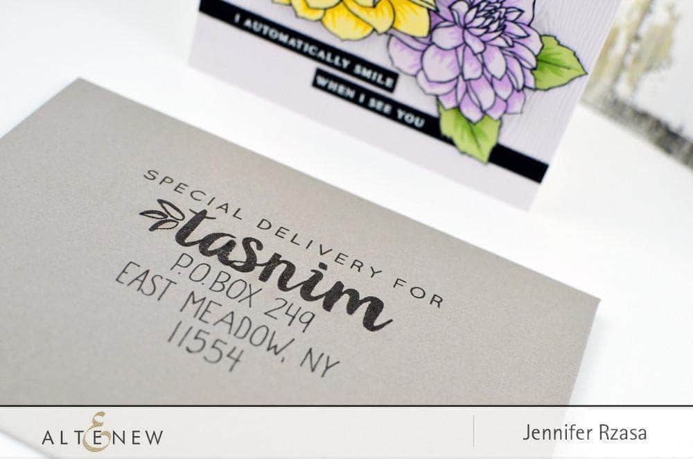 Photocentric Clear Stamps Calligraphy Alpha Stamp Set