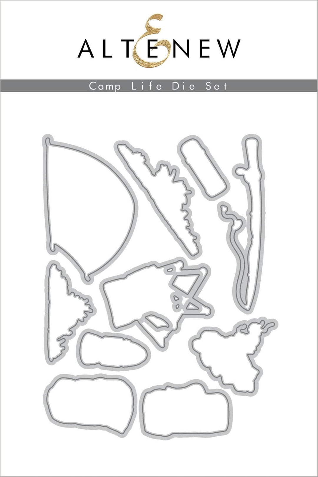 Altenew Stamp & Die Bundle Camp Life