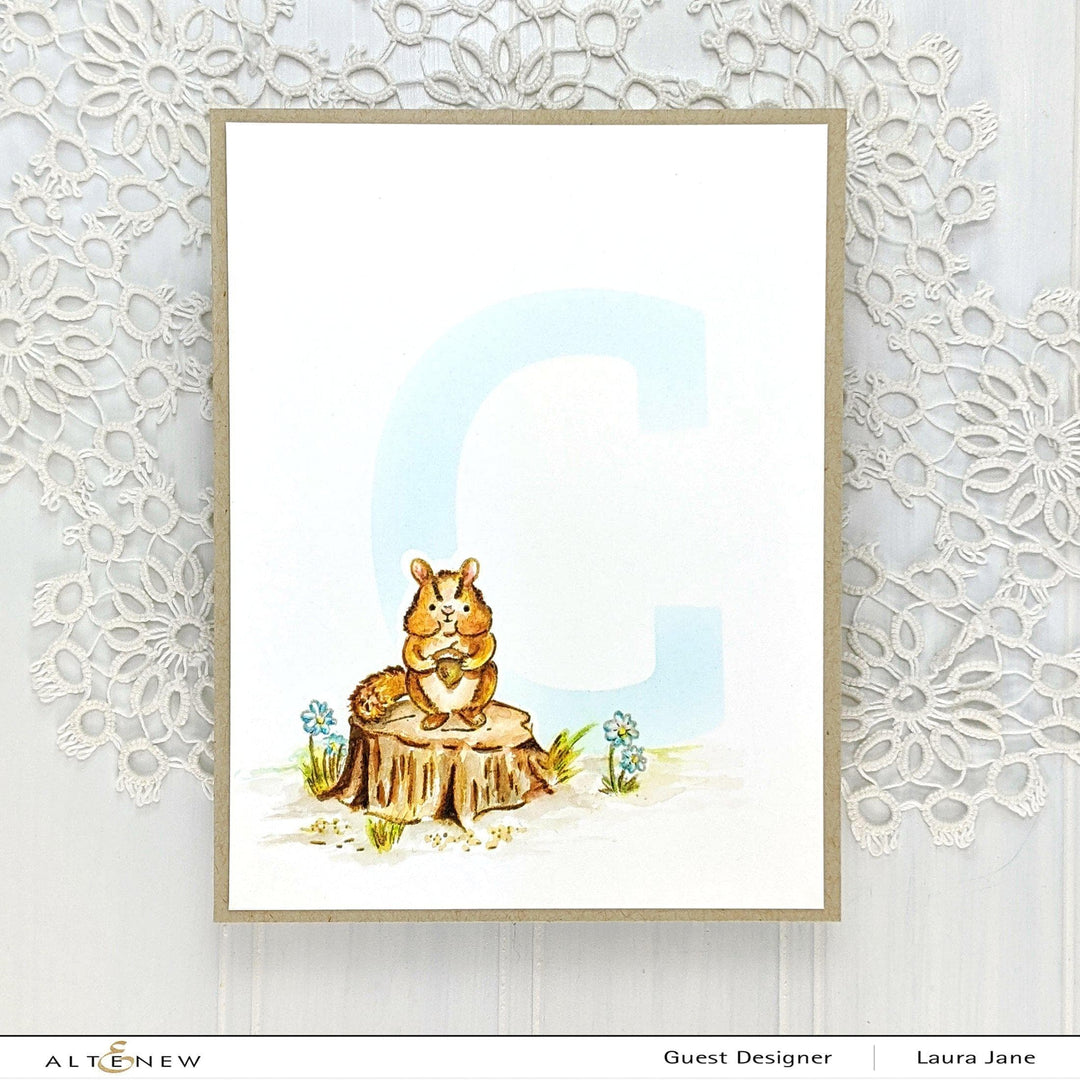 Altenew Stamp & Die Bundle Chipmunk & Squirrel Stamp & Die Bundle
