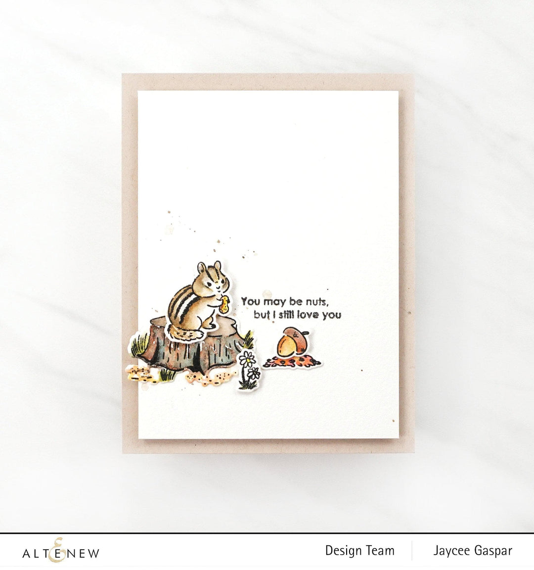 Altenew Stamp & Die Bundle Chipmunk & Squirrel Stamp & Die Bundle