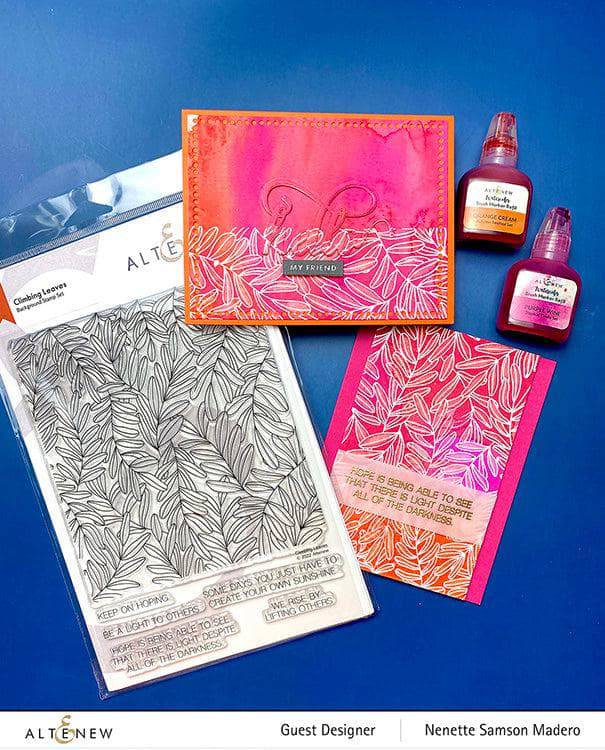 Altenew Stamp & Die Bundle Climbing Leaves Stamp & Die Bundle
