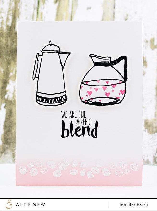 Altenew Stamp & Die Bundle Coffeeholic Stamp & Die Bundle