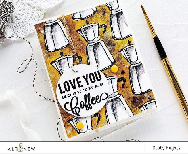 Altenew Stamp & Die Bundle Coffeeholic Stamp & Die Bundle