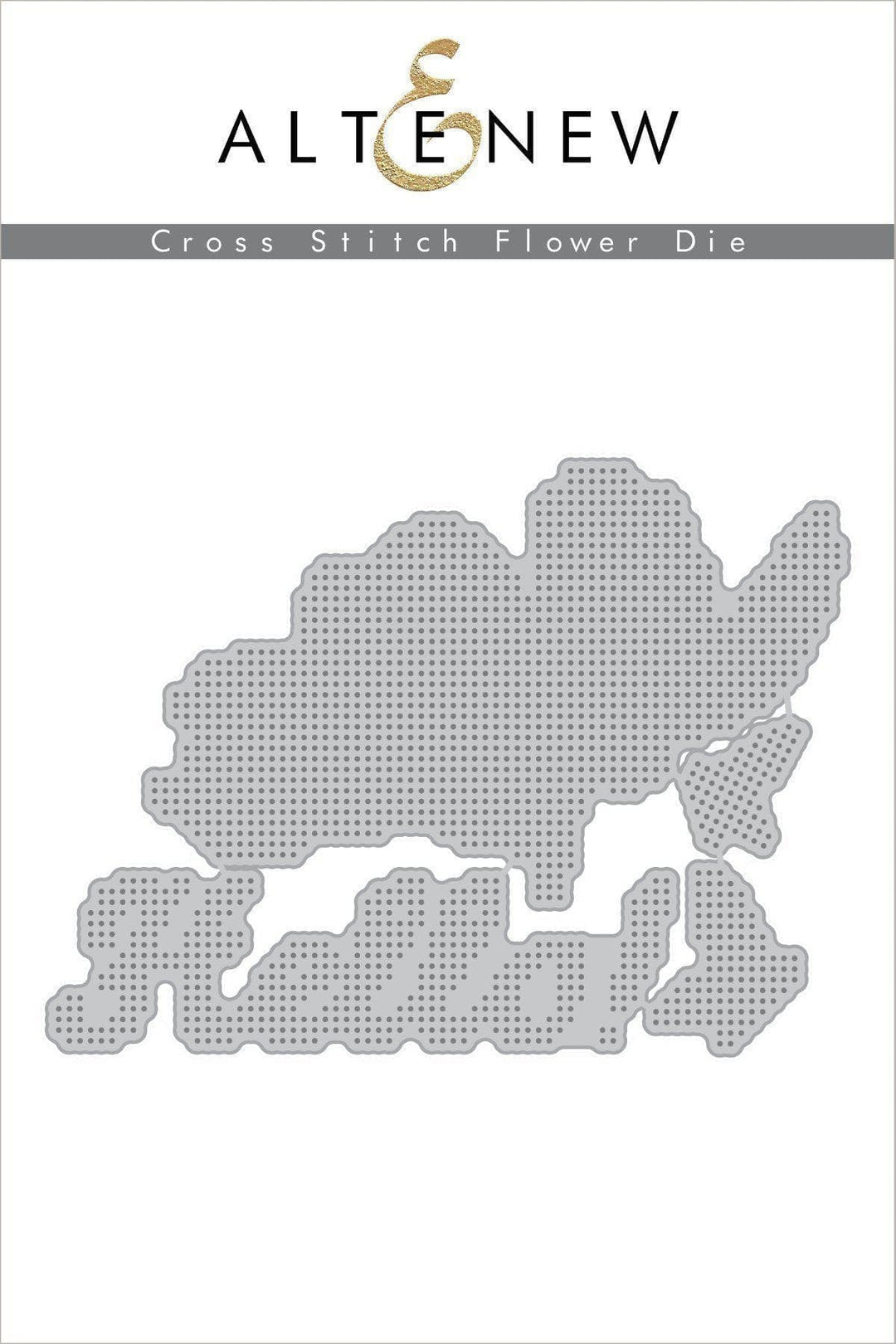 Altenew Stamp & Die Bundle Cross Stitch Flower