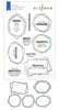 Altenew Stamp & Die Bundle Crystal Frames Stamp & Die Bundle