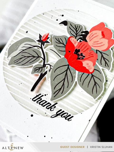 Altenew Stamp & Die Bundle Cupped Flowers