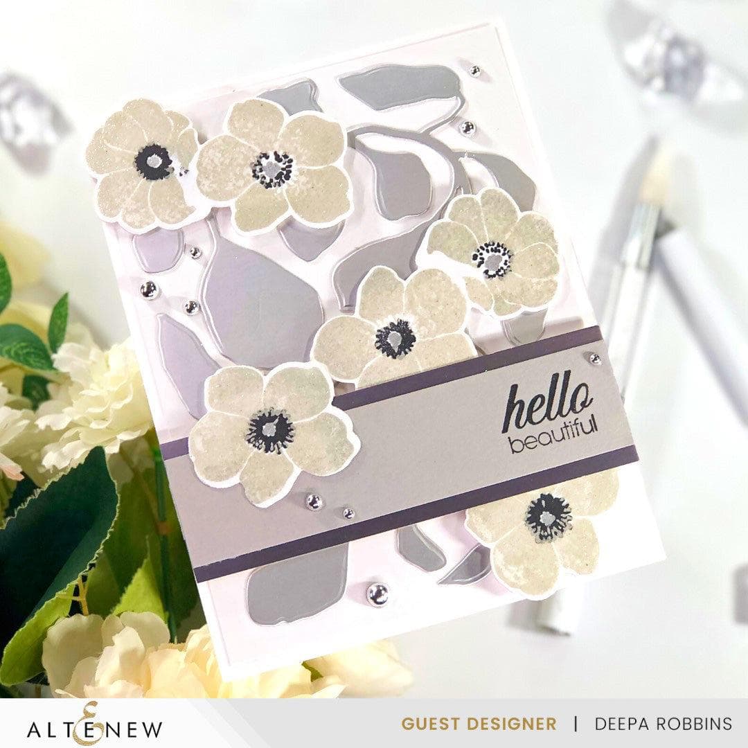 Altenew Stamp & Die Bundle Cupped Flowers