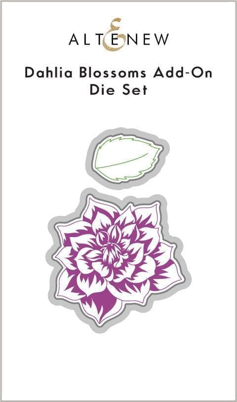 Altenew Stamp & Die Bundle Dahlia Blossoms Add-On Stamp & Die Bundle