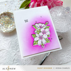 Altenew Stamp & Die Bundle Dazzling Flowers - Japanese Flowering Cherry