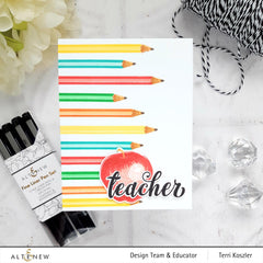Altenew Stamp & Die Bundle Educators Rule Stamp & Die Bundle