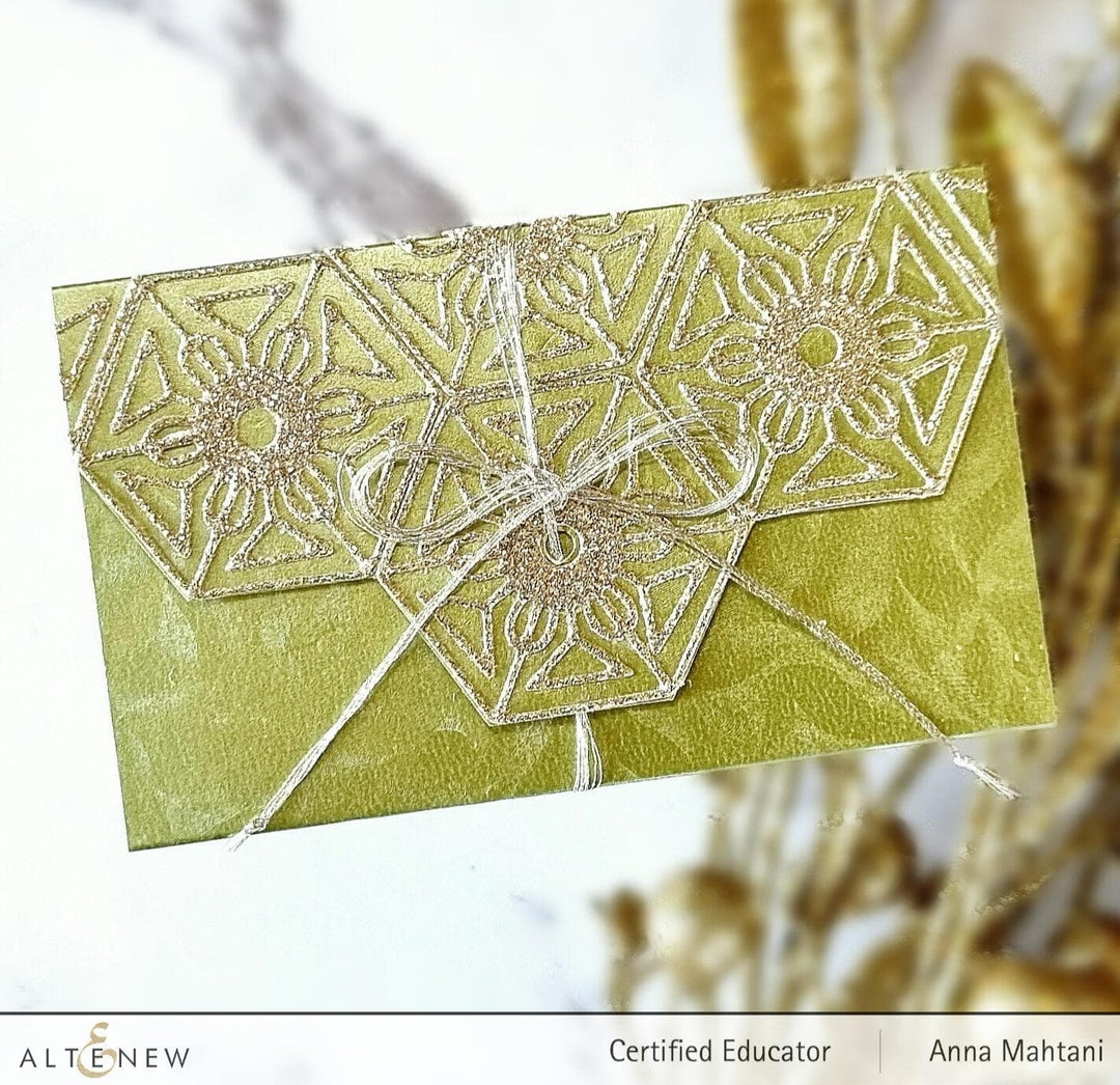 Altenew Stamp & Die Bundle Embellished Hexagon Stamp & Die Bundle