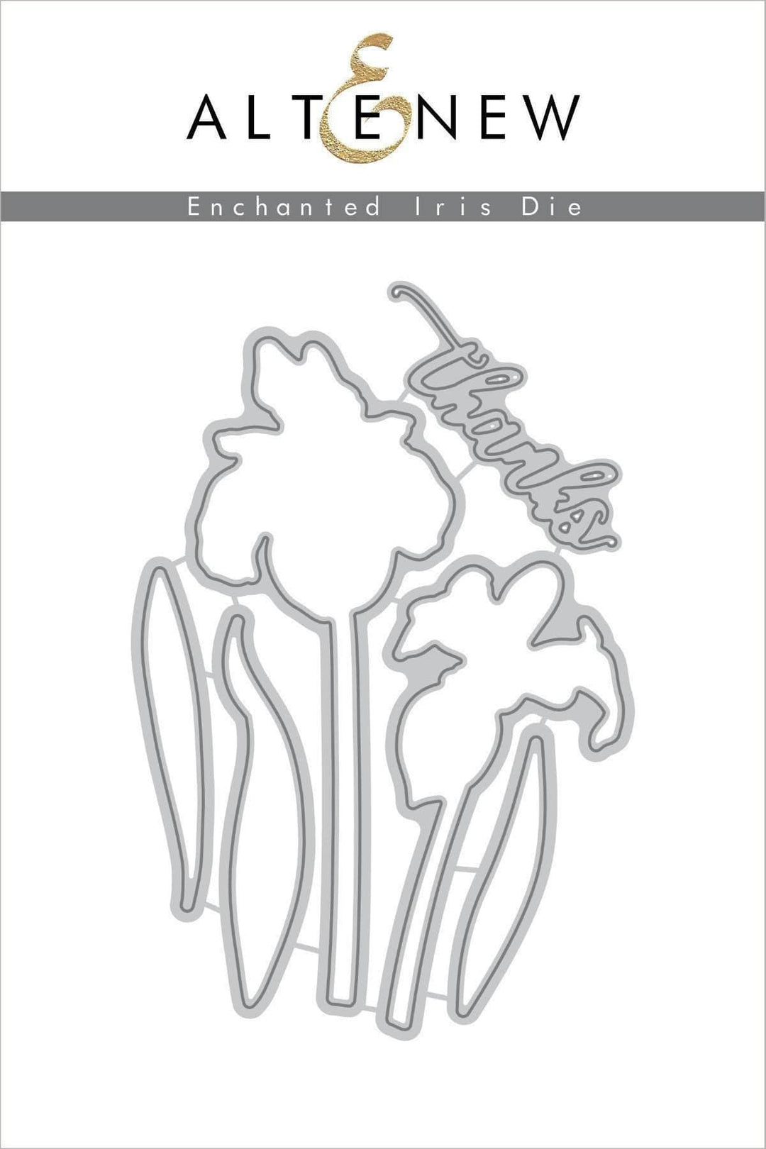 Altenew Stamp & Die Bundle Enchanted Iris