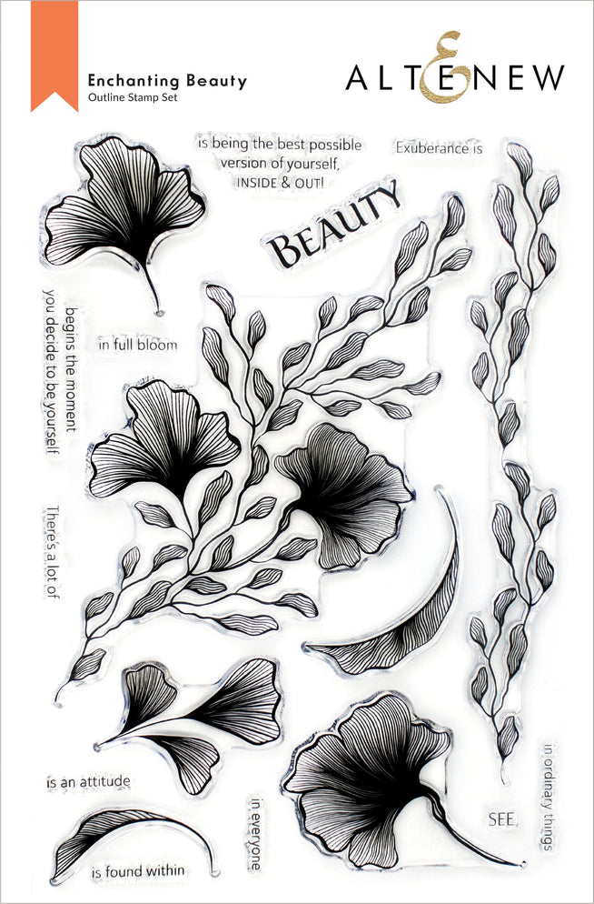 Altenew Stamp & Die Bundle Enchanting Beauty Stamp & Die Bundle