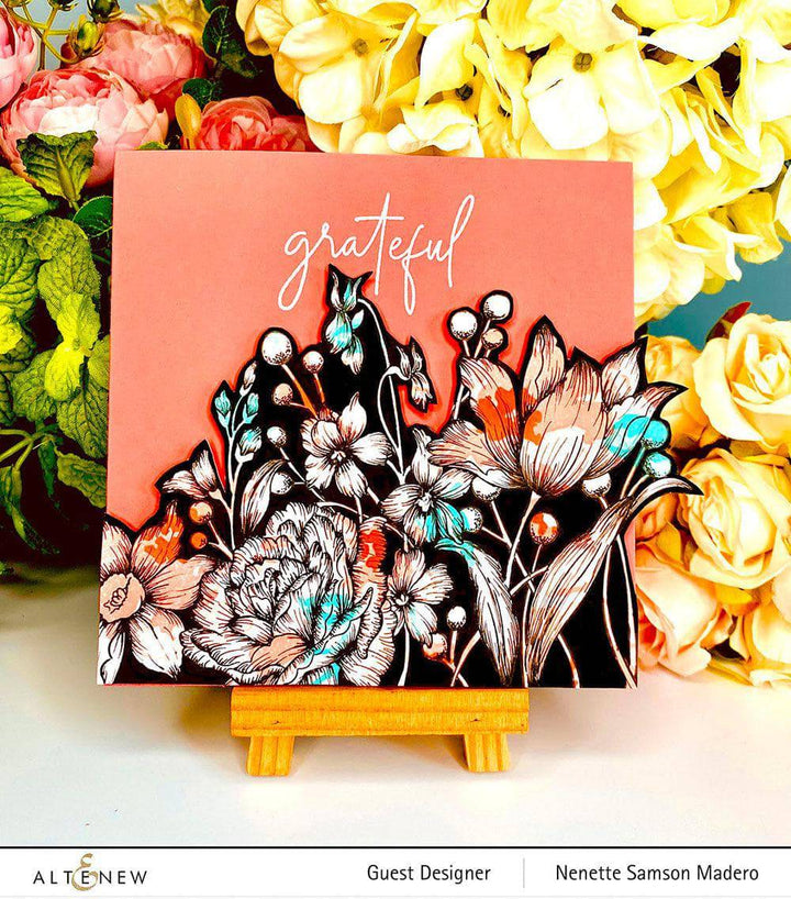 Altenew Stamp & Die Bundle Endless Florescence Stamp & Die Bundle