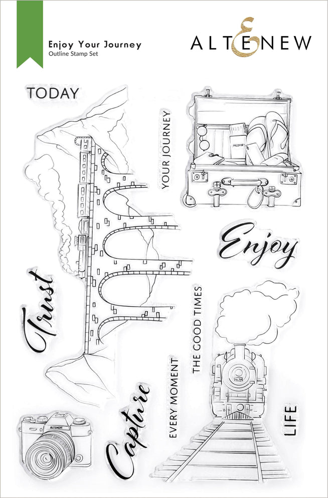 Altenew Stamp & Die Bundle Enjoy Your Journey