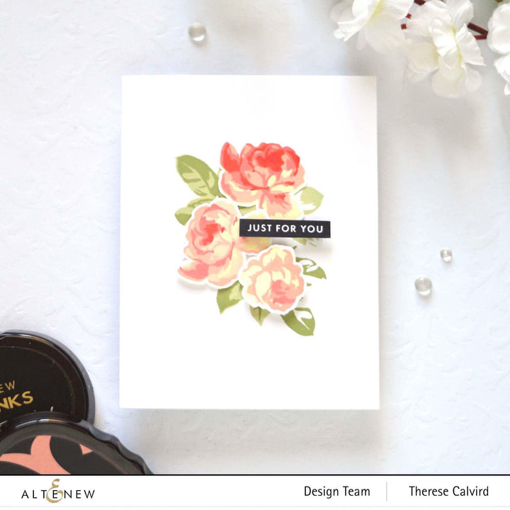 Altenew Stamp & Die Bundle Ethereal Roses Stamp & Die Bundle