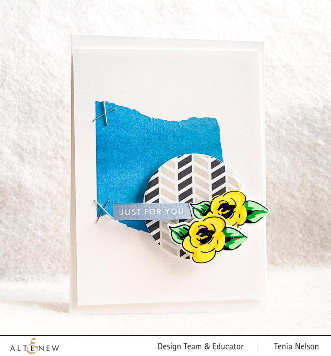 Altenew Stamp & Die Bundle Fan Favorites: Painted Flowers Complete Stamp & Die Bundle