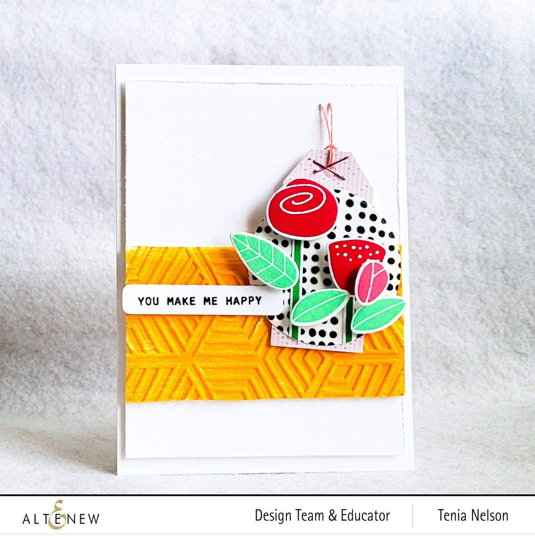 Altenew Stamp & Die Bundle Fan Favorites: Simple Flowers Complete Stamp & Die Bundle