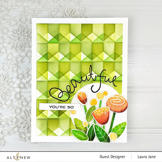 Altenew Stamp & Die Bundle Fan Favorites: Simple Flowers Complete Stamp & Die Bundle
