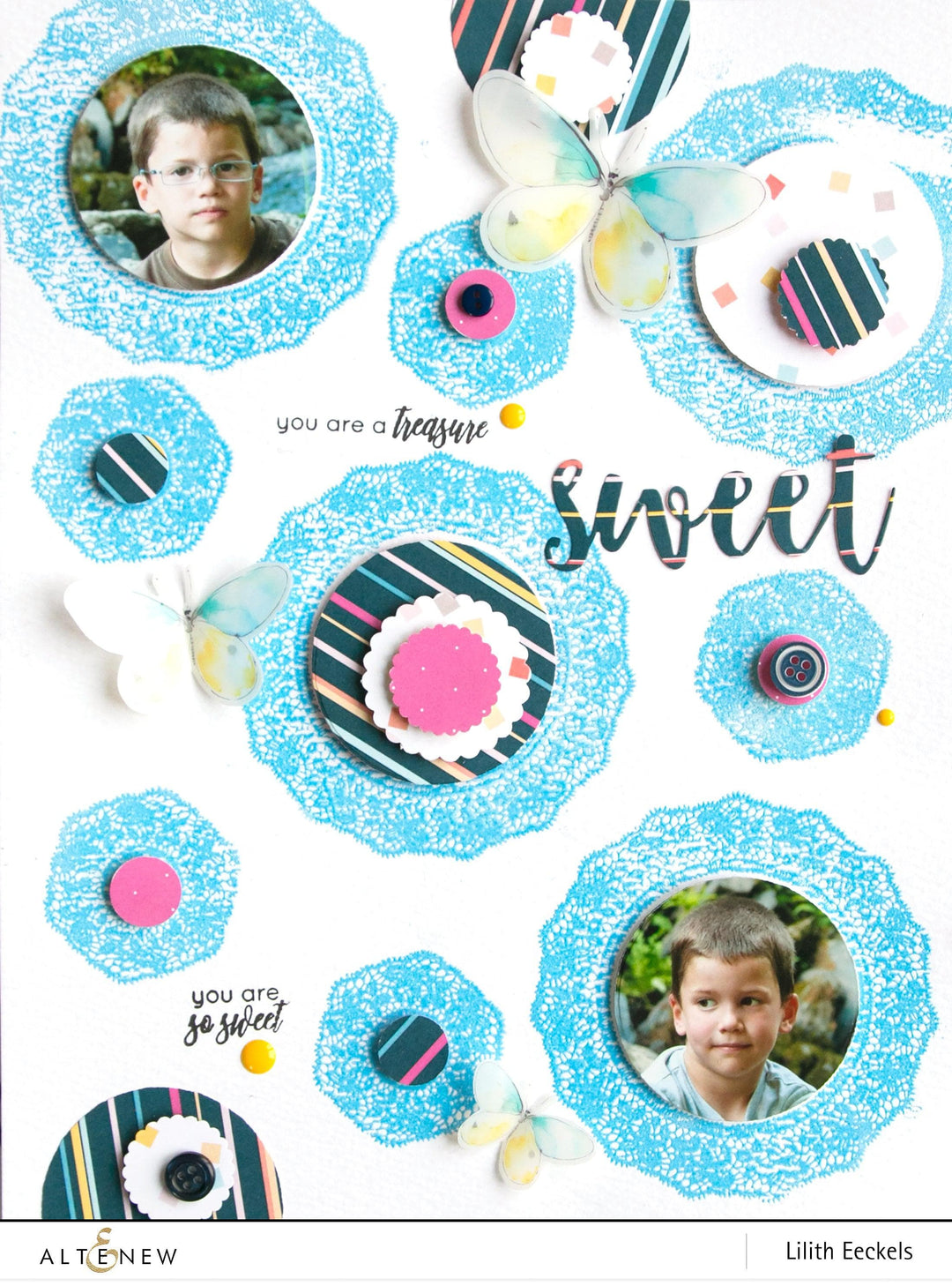 Altenew Stamp & Die Bundle Fancy Frames