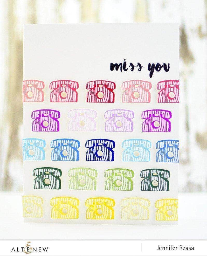 Altenew Stamp & Die Bundle Faux Veneer Stamp & Die Bundle