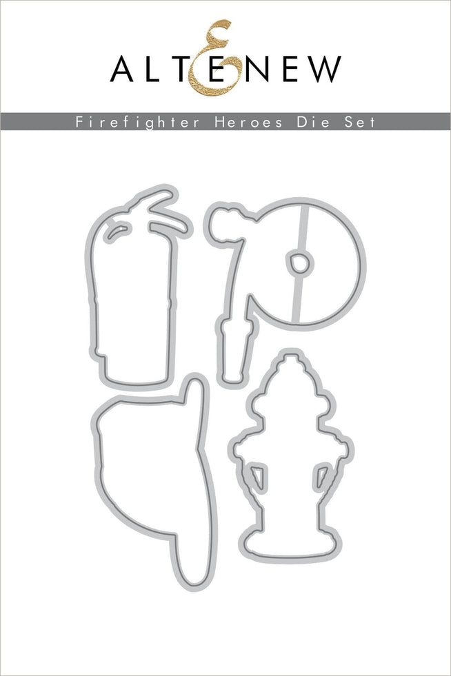 Altenew Stamp & Die Bundle Firefighter Heroes Stamp & Die Bundle