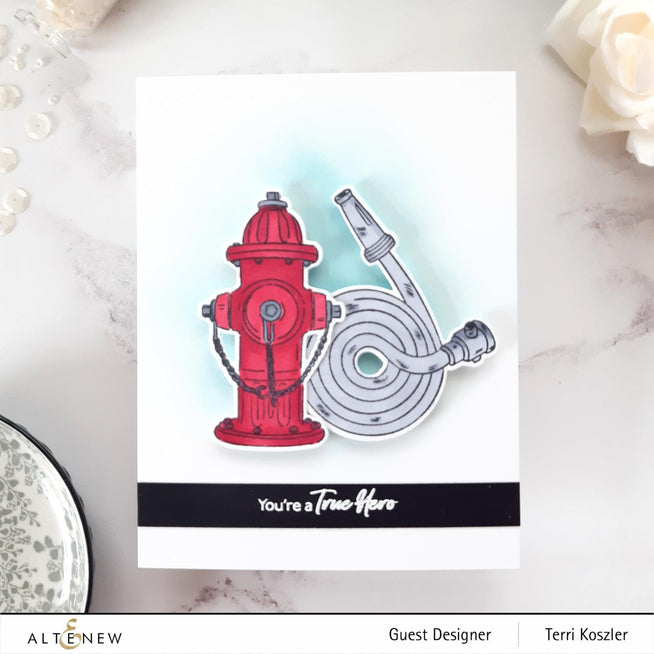 Altenew Stamp & Die Bundle Firefighter Heroes Stamp & Die Bundle