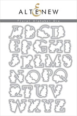 Altenew Stamp & Die Bundle Floral Alphabet