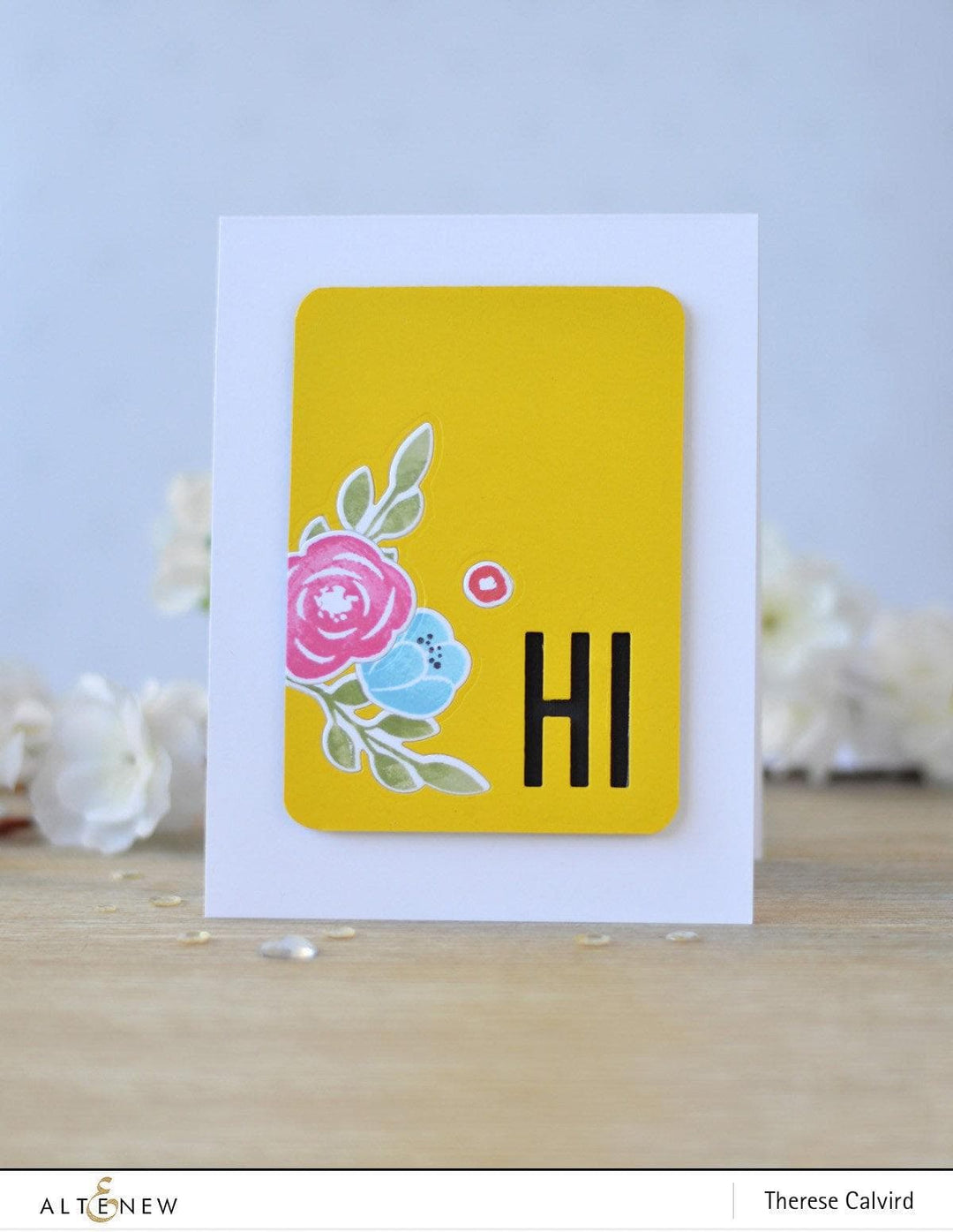 Altenew Stamp & Die Bundle Floral Elements Stamp & Die Bundle
