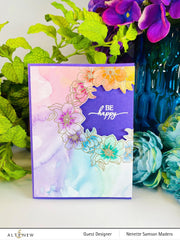 Altenew Stamp & Die Bundle Flower Delight Stamp & Die Bundle